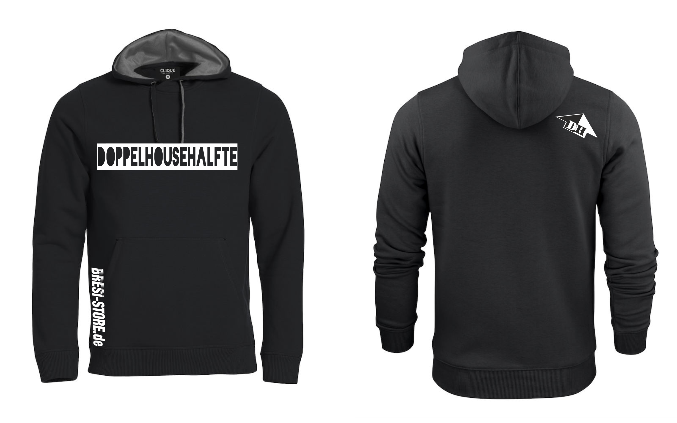 "Doppelhousehälfte" Classic Hoody