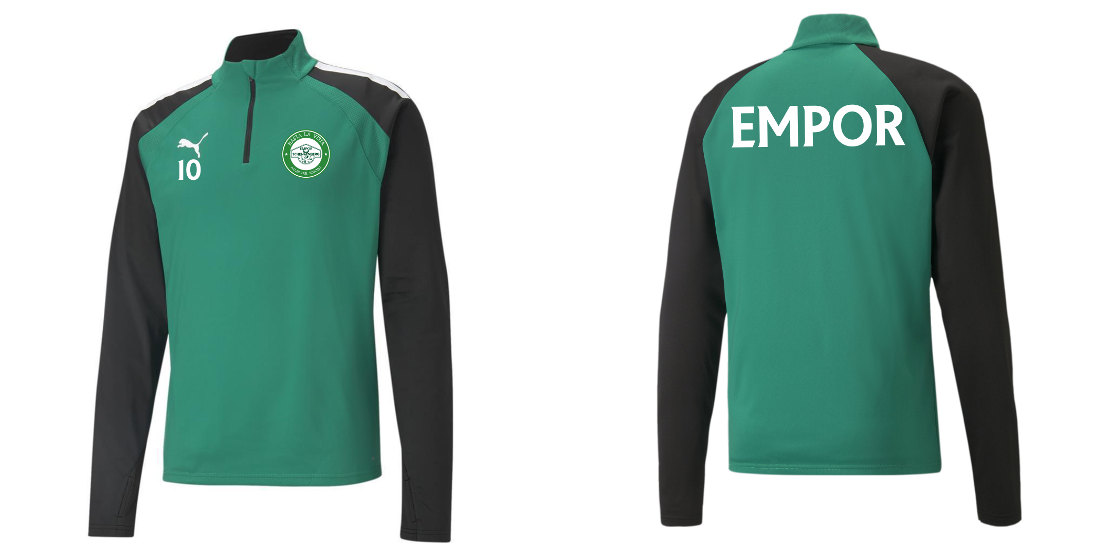 EMPOR  teamLIGA 1/4 Zip Top
