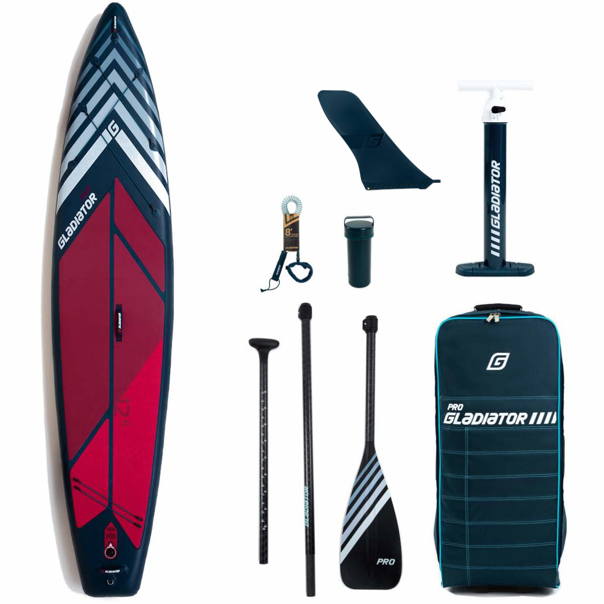 Gladiator Pro 12'6"T x 32" SUP Board Set 2023