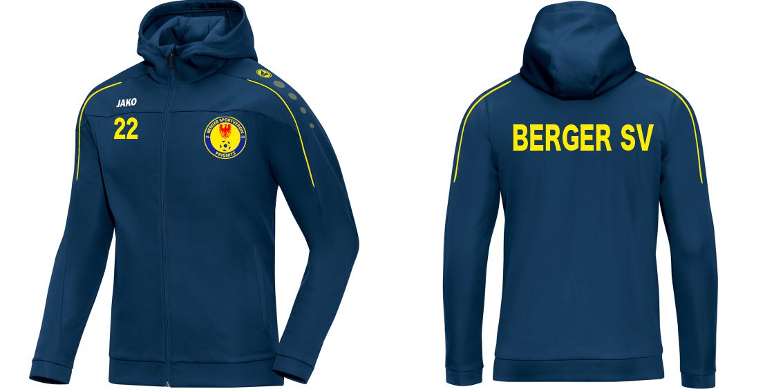 Berger SV Kapuzenjacke Classico